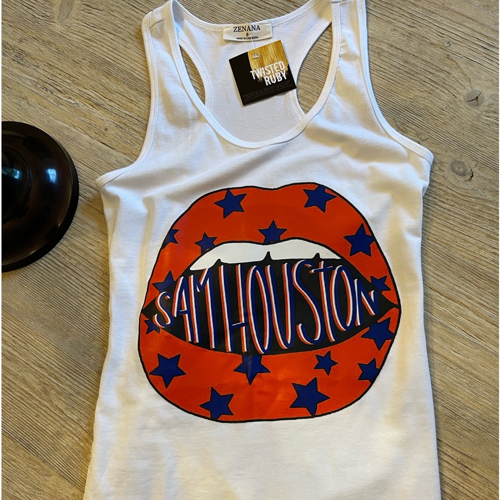 Sam Houston State University tank top size small brand new SHSU